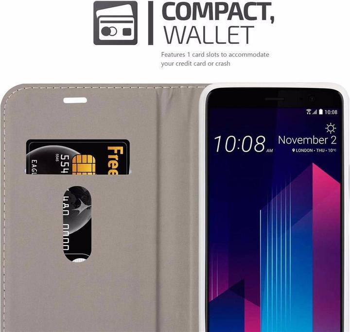 Actual product image Cadorabo Book Jeans Optics Cover (HTC U11+)