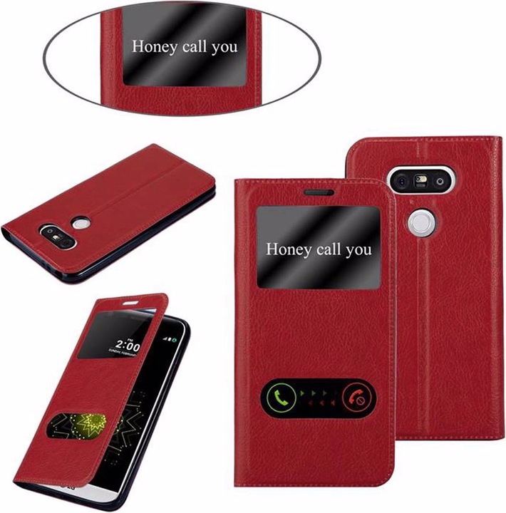 Produktbild Cadorabo Book mit View Doppelfenster Cover (LG G5)