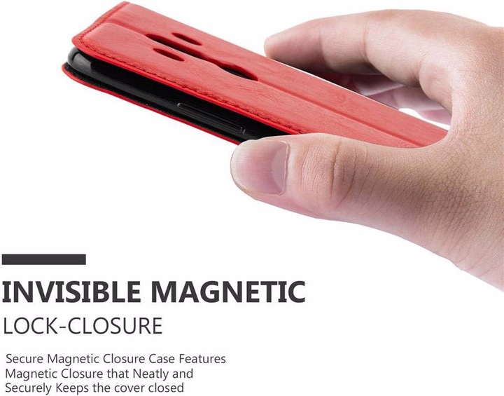 Actual product image Cadorabo Book Invisible Magnet Cover (Mate 10 Pro)