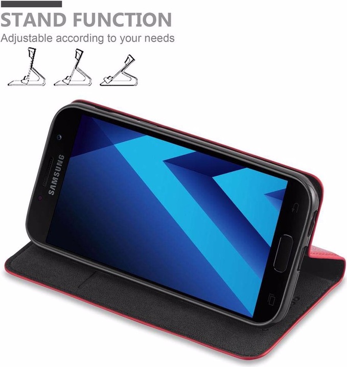Produktbild Cadorabo Book Invisible Magnet Cover (Samsung Galaxy A7 (2017))