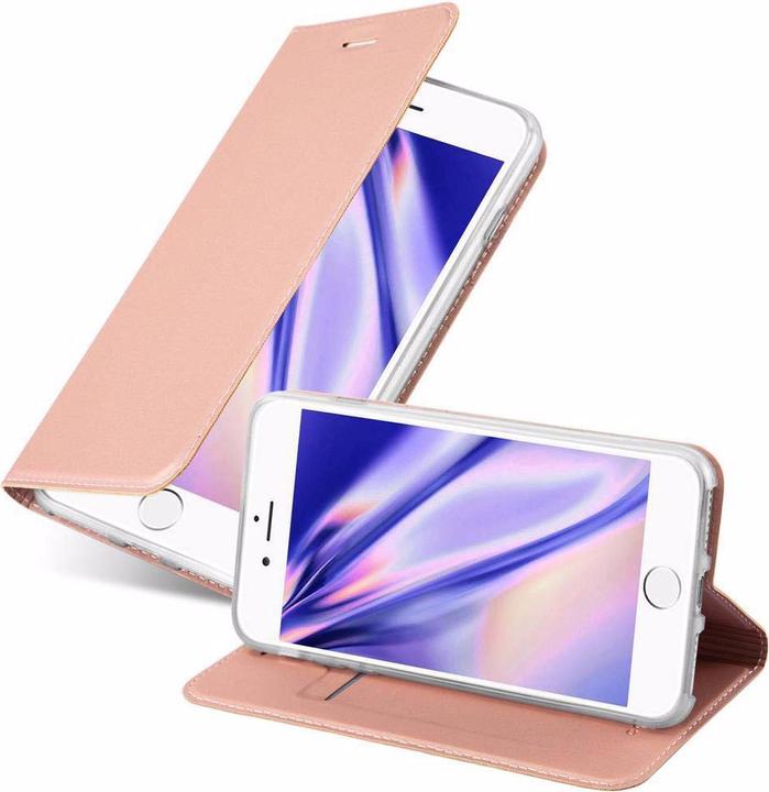 Actual product image Cadorabo Book Classy Style Cover (Apple iPhone 7, Apple iPhone SE (2nd Gen))