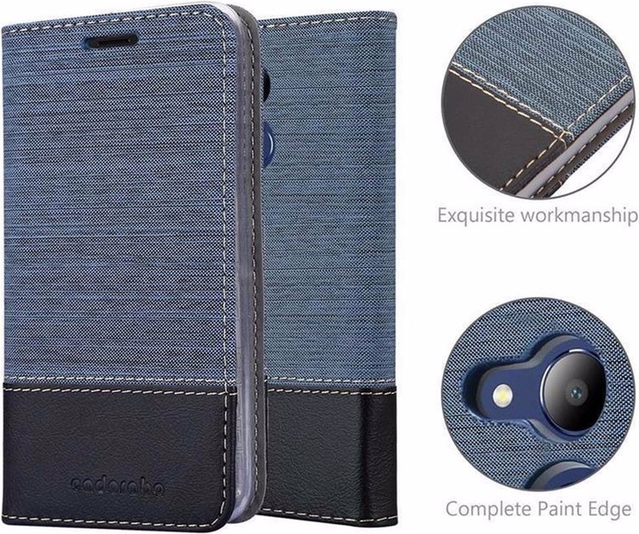 Produktbild Cadorabo Book Jeans Optik Cover (Honor V9 Play)