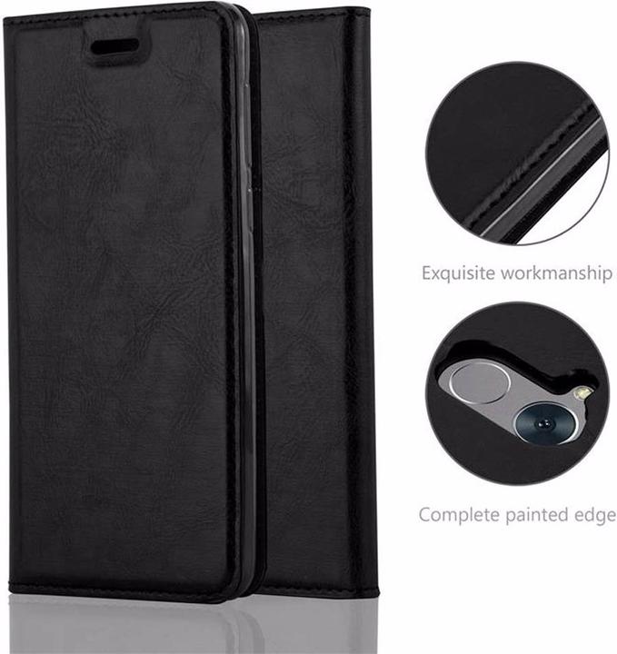 Actual product image Cadorabo Book Invisible Magnet Cover (Honor 6C)