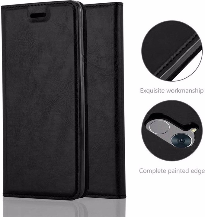Actual product image Cadorabo Book Invisible Magnet Cover (Honor 6C)