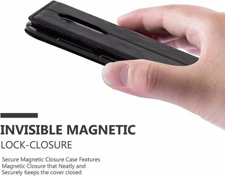 Actual product image Cadorabo Book Invisible Magnet Cover (Honor 6C)