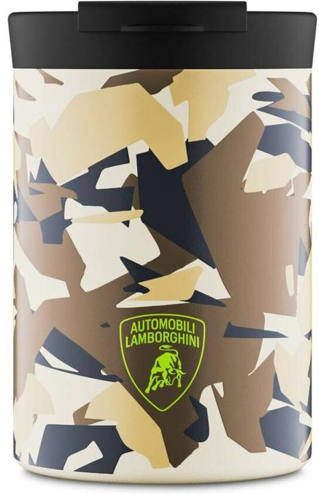 24 Bottles Thermobecher Clima Lamborghini, 350 ml, Sterrato Sand (0.35 l)
