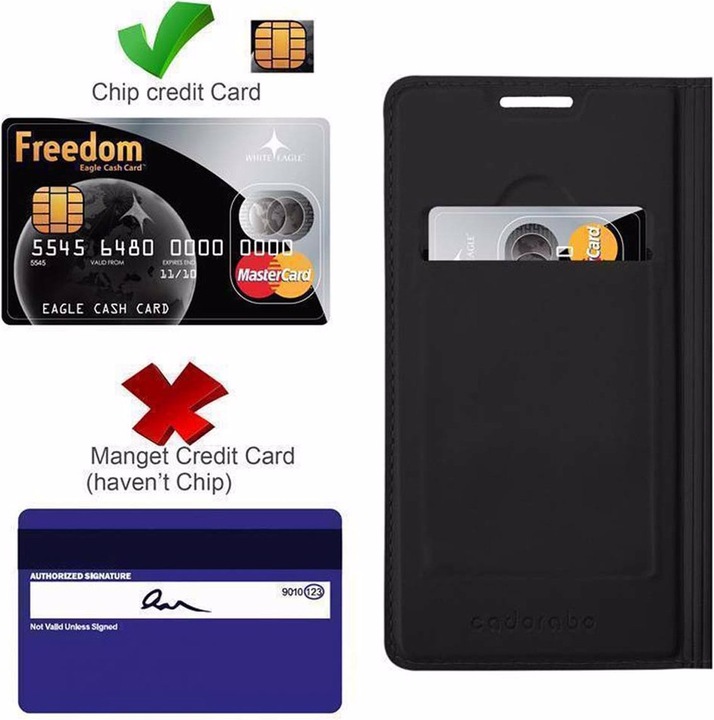 Actual product image Cadorabo Book Classy Style Cover (LG G4, Motorola Moto G4 Plus)