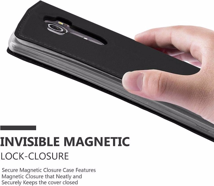 Produktbild Cadorabo Book Classy Style Cover (LG G4, Motorola Moto G4 Plus)