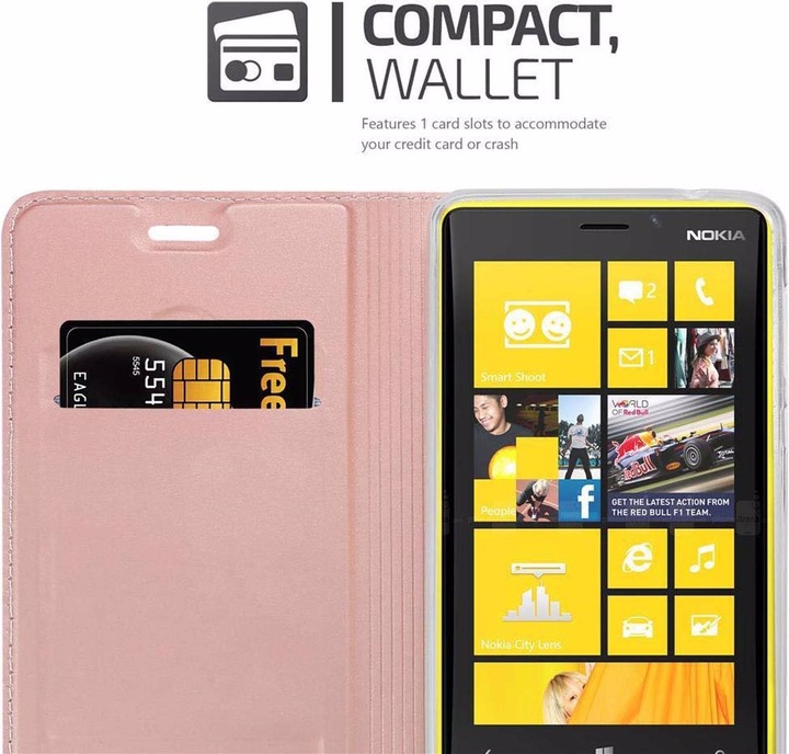 Produktbild Cadorabo Book Classy Style Cover (Nokia Lumia 920)