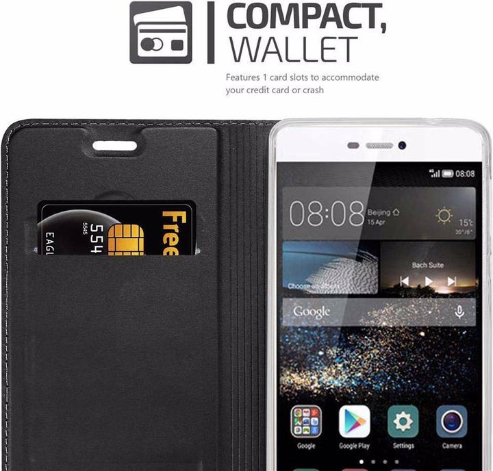 Actual product image Cadorabo Book Classy Style Cover (Huawei P8)
