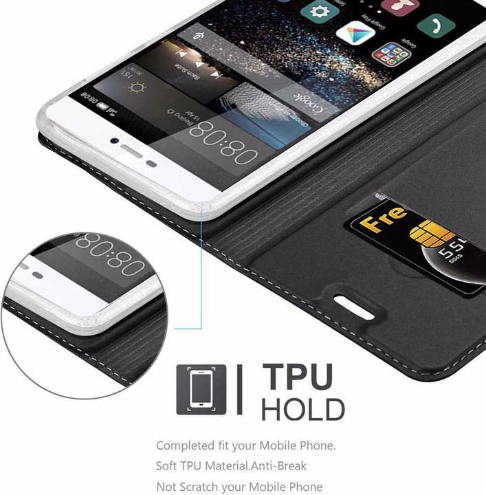 Actual product image Cadorabo Book Classy Style Cover (Huawei P8)