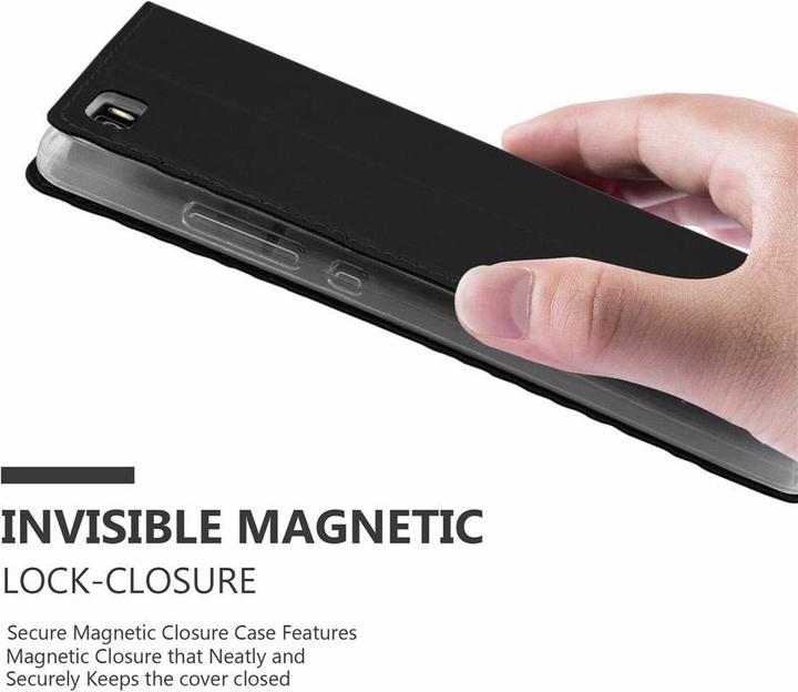 Actual product image Cadorabo Book Classy Style Cover (Huawei P8 Lite)