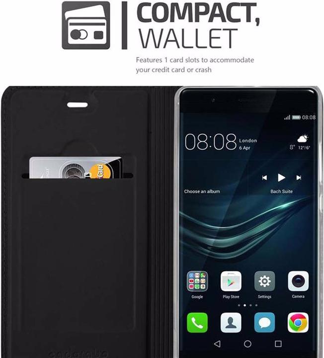 Actual product image Cadorabo Book Classy Style Cover (Huawei P9)