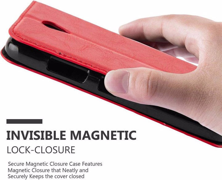 Actual product image Cadorabo Book Invisible Magnet Cover (Lenovo A Plus)