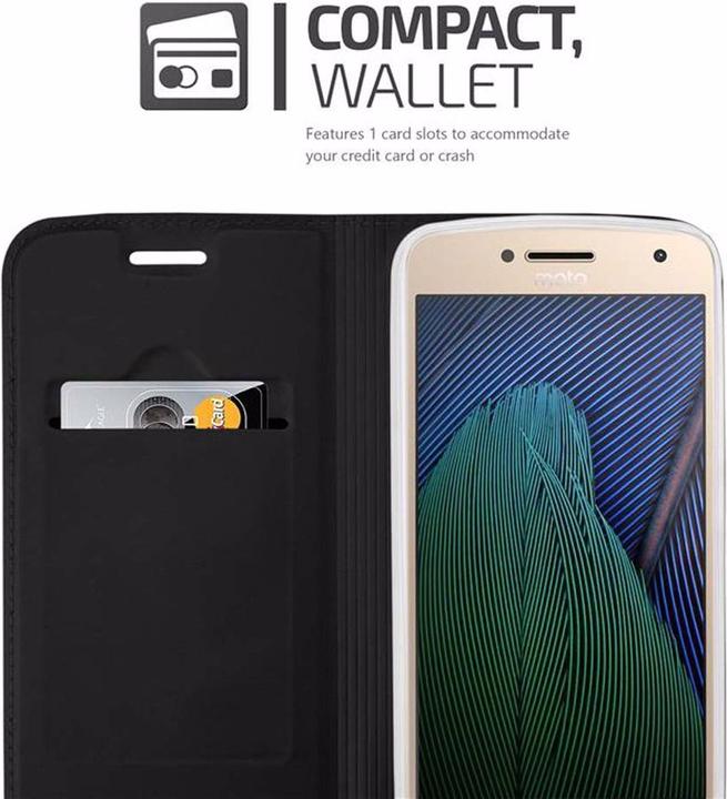 Actual product image Cadorabo Book Classy Style Cover (Motorola Moto G5 Plus)