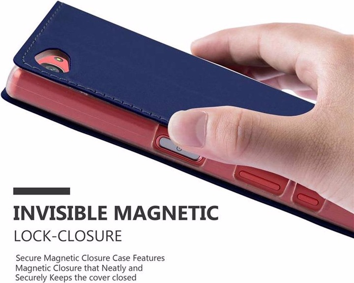 Actual product image Cadorabo Book Classy Style Cover (Sony Xperia Z5 Compact)