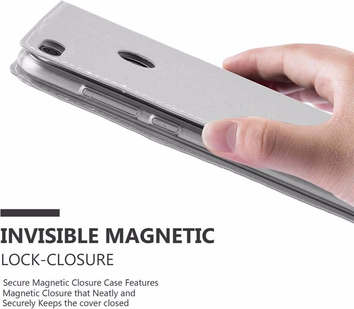 Actual product image Cadorabo Book Classy Style Cover (Huawei P8 Lite (2017))