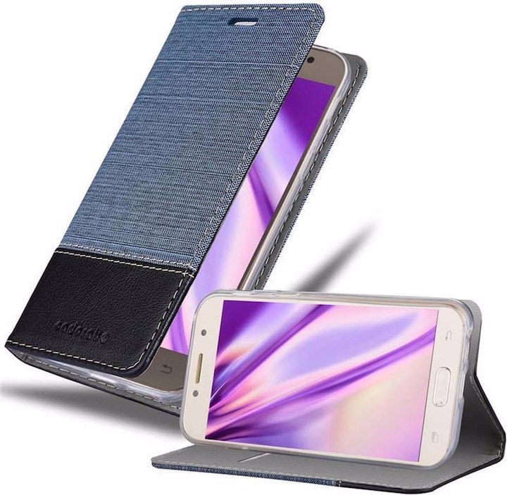 Actual product image Cadorabo Book Jeans Optics Cover (Samsung Galaxy A7 (2017))