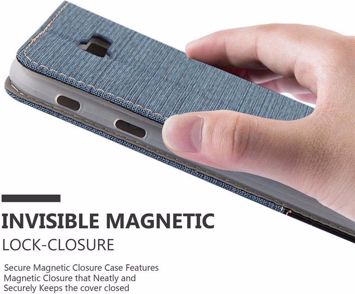 Actual product image Cadorabo Book Jeans Optics Cover (Samsung Galaxy A7 (2017))