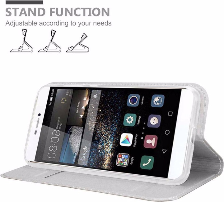 Actual product image Cadorabo Book Classy Style Cover (Huawei P8)
