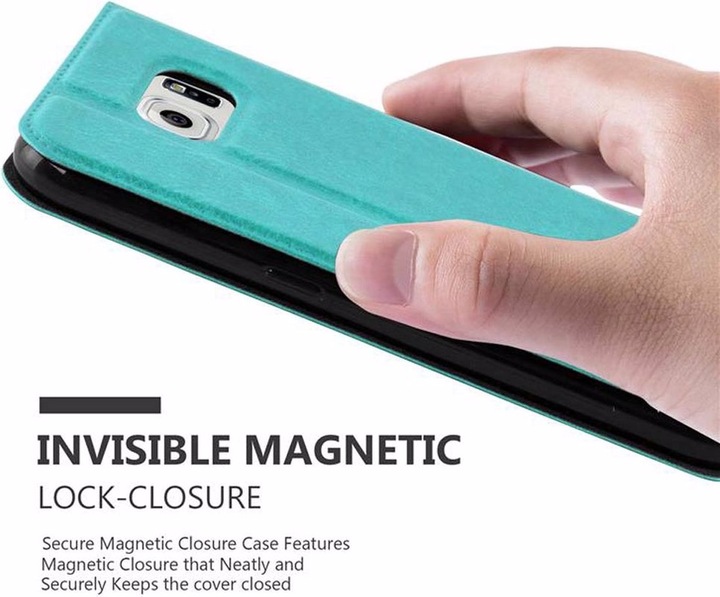 Actual product image Cadorabo Book with View double window cover (Samsung Galaxy Note 5)