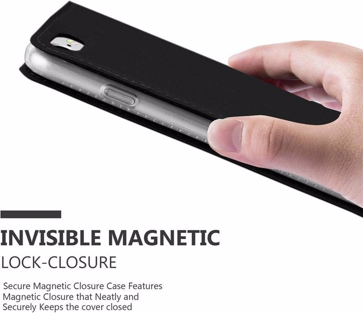 Actual product image Cadorabo Book Classy Style Cover (Apple iPhone SE (2nd Gen), Apple iPhone 7)