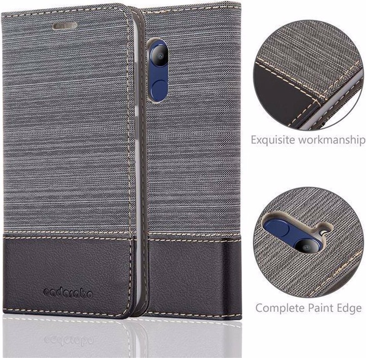 Produktbild Cadorabo Book Jeans Optik Cover (Honor 6C Pro)