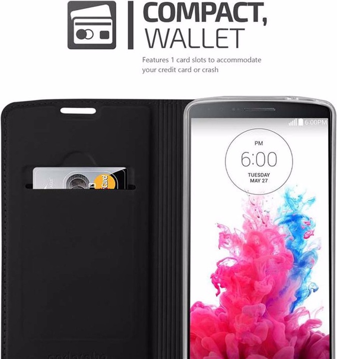 Produktbild Cadorabo Book Classy Style Cover (LG G3)