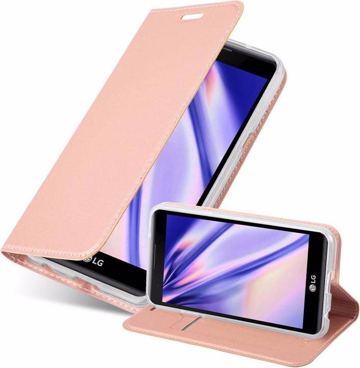 Actual product image Cadorabo Book Classy Style Cover (LG X Power)