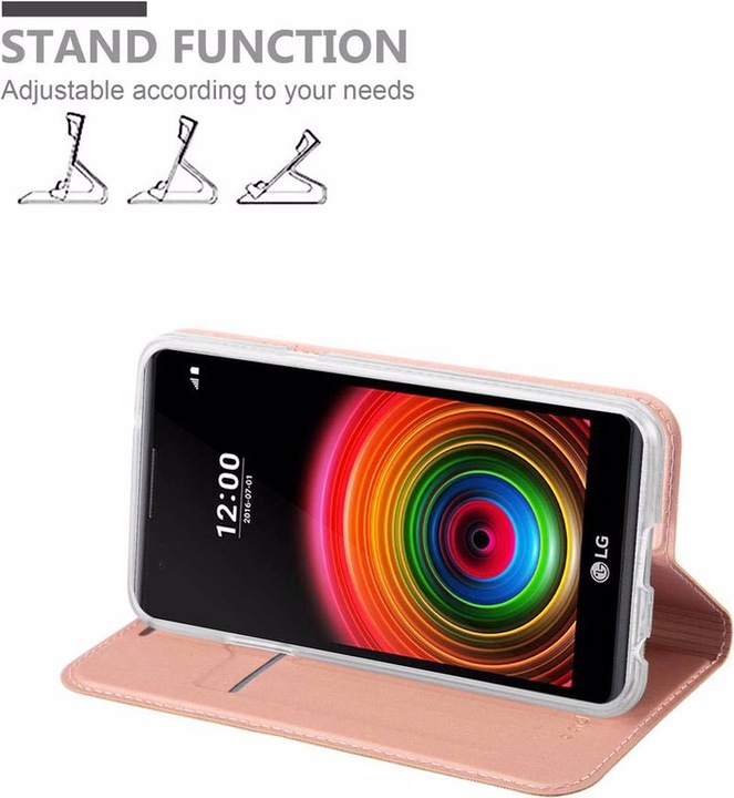 Produktbild Cadorabo Book Classy Style Cover (LG X Power)