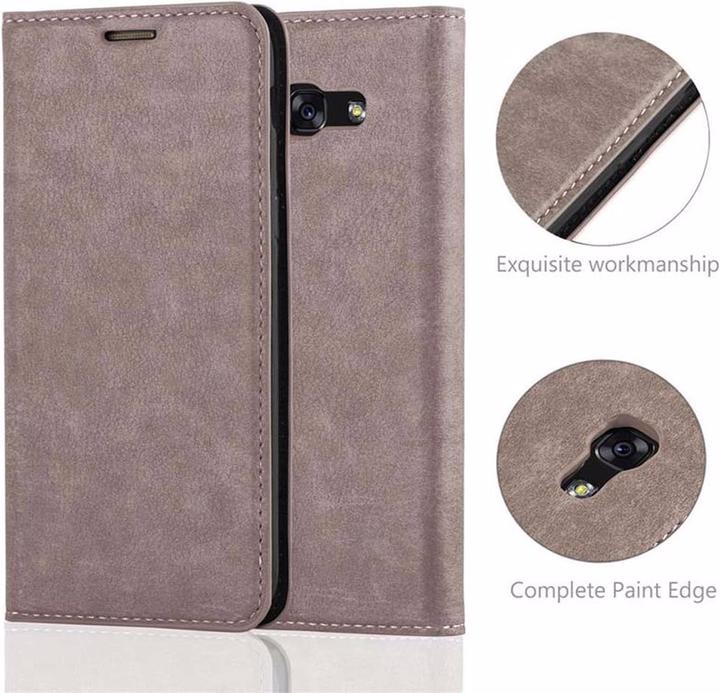 Actual product image Cadorabo Book Invisible Magnet Cover (Samsung Galaxy A7 (2017))