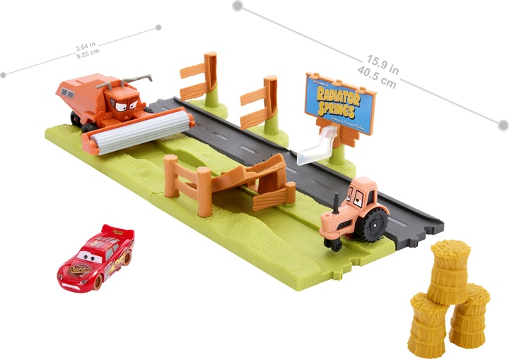 Image du produit Cars Mattel Πίστα Frank Escape & Stunt Race για 4+ ετών HRX48