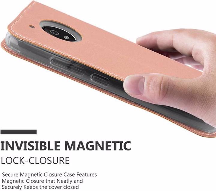 Actual product image Cadorabo Book Classy Style Cover (Motorola Moto G5)