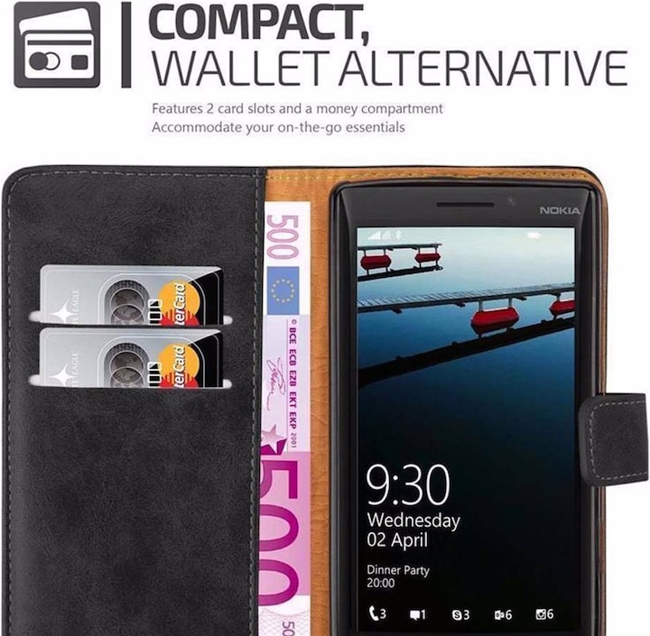 Actual product image Cadorabo Book Luxury Cover (Nokia Lumia 930)