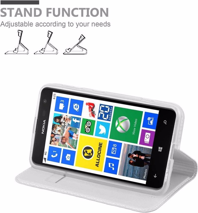 Produktbild Cadorabo Book Classy Style Cover (Nokia Lumia 625)