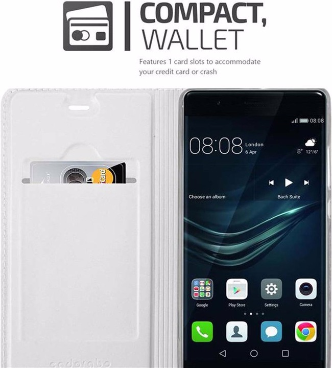 Actual product image Cadorabo Book Classy Style Cover (Huawei P9)