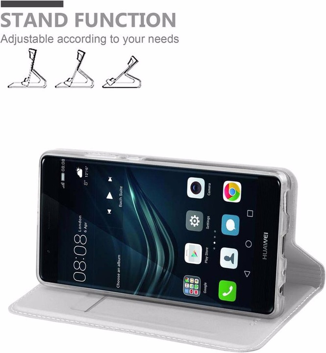 Actual product image Cadorabo Book Classy Style Cover (Huawei P9)