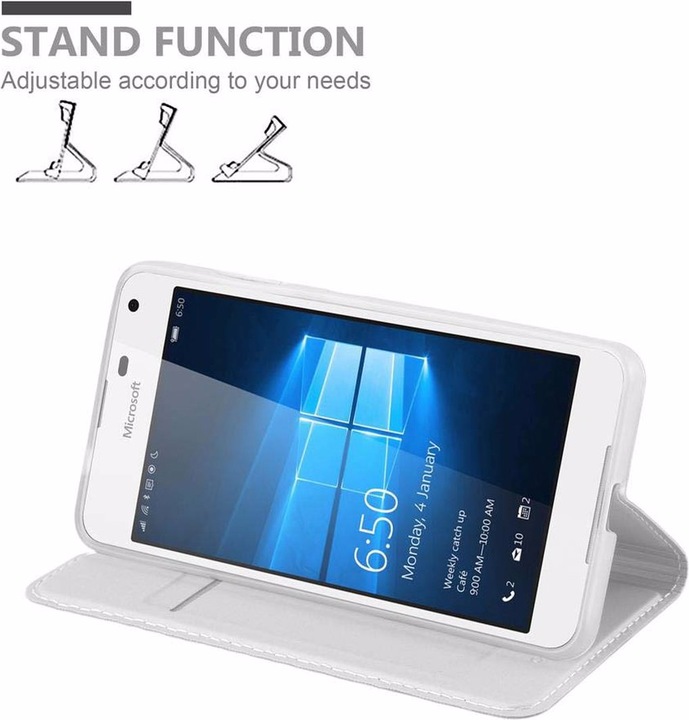 Actual product image Cadorabo Book Classy Style Cover (Microsoft Lumia 650)