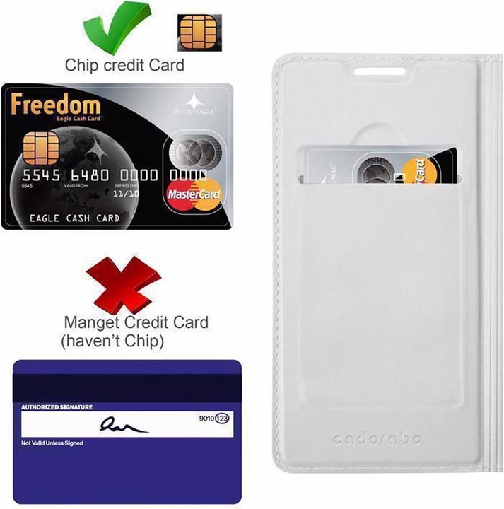 Actual product image Cadorabo Book Classy Style Cover (Microsoft Lumia 650)
