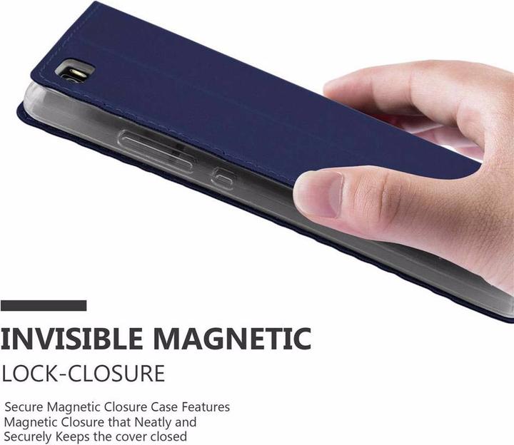 Produktbild Cadorabo Book Classy Style Cover (Huawei P8 Lite)