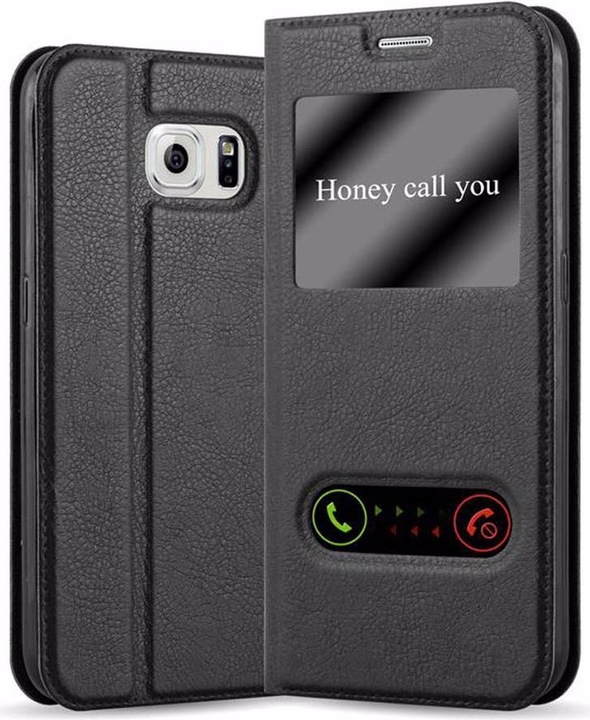 Produktbild Cadorabo Book mit View Doppelfenster Cover (Samsung Galaxy Note 5)