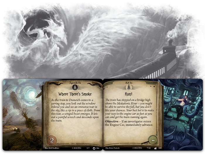 Actual product image FFG Arkham Horror: The Legacy of Dunwich (German)