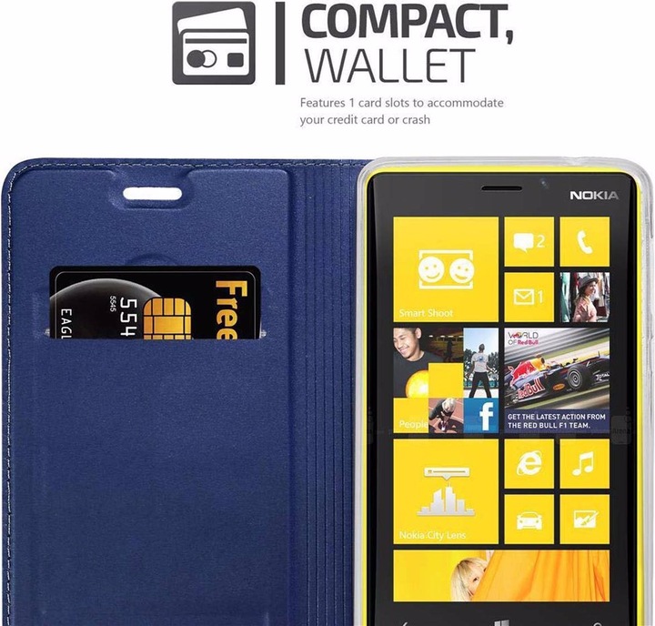 Actual product image Cadorabo Book Classy Style Cover (Nokia Lumia 920)