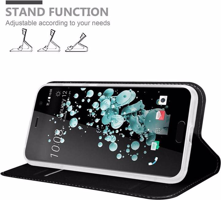 Actual product image Cadorabo Book Classy Style Cover (HTC U Play)