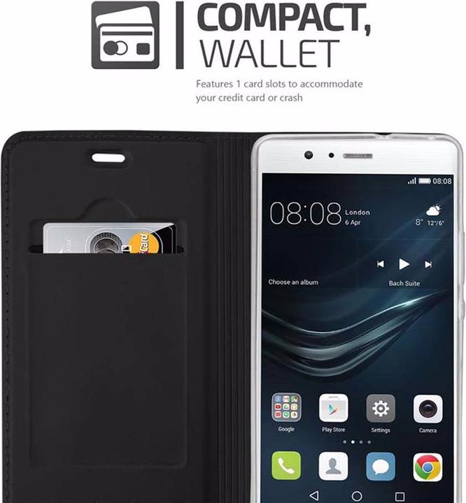 Image du produit Cadorabo Book Classy Style Cover (Huawei P9 Lite)
