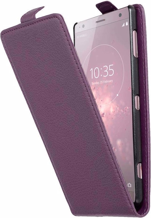 Produktbild Cadorabo Flip mit Struktur Cover (Sony Xperia XZ2)