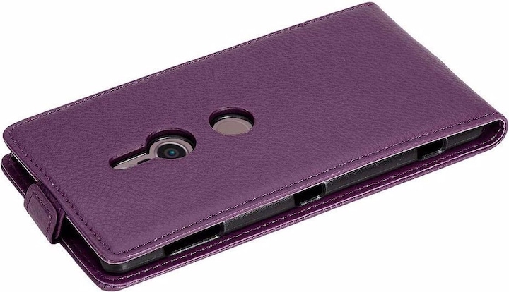 Produktbild Cadorabo Flip mit Struktur Cover (Sony Xperia XZ2)