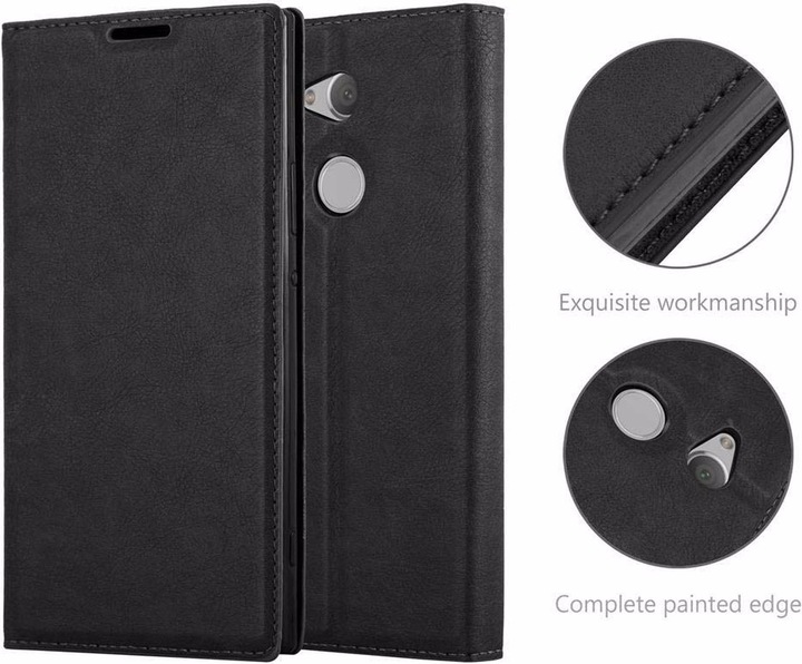Actual product image Cadorabo Book Invisible Magnet Cover (Sony Xperia XA2 Ultra)
