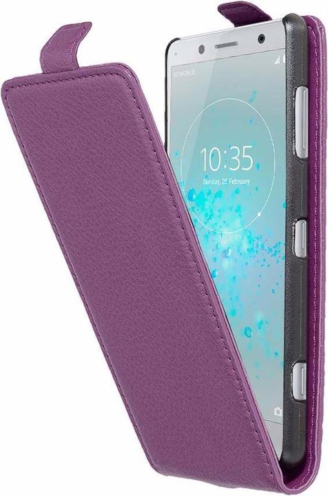 Produktbild Cadorabo Flip mit Struktur Cover (Sony Xperia XZ2 Compact)