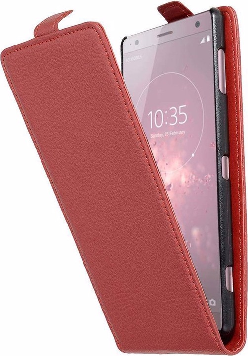 Produktbild Cadorabo Flip mit Struktur Cover (Sony Xperia XZ2)